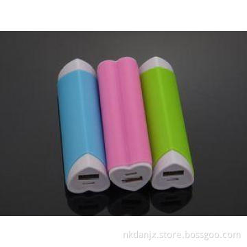 Heart Shape Lipstick USB Emergency Power Bank For Iphone /